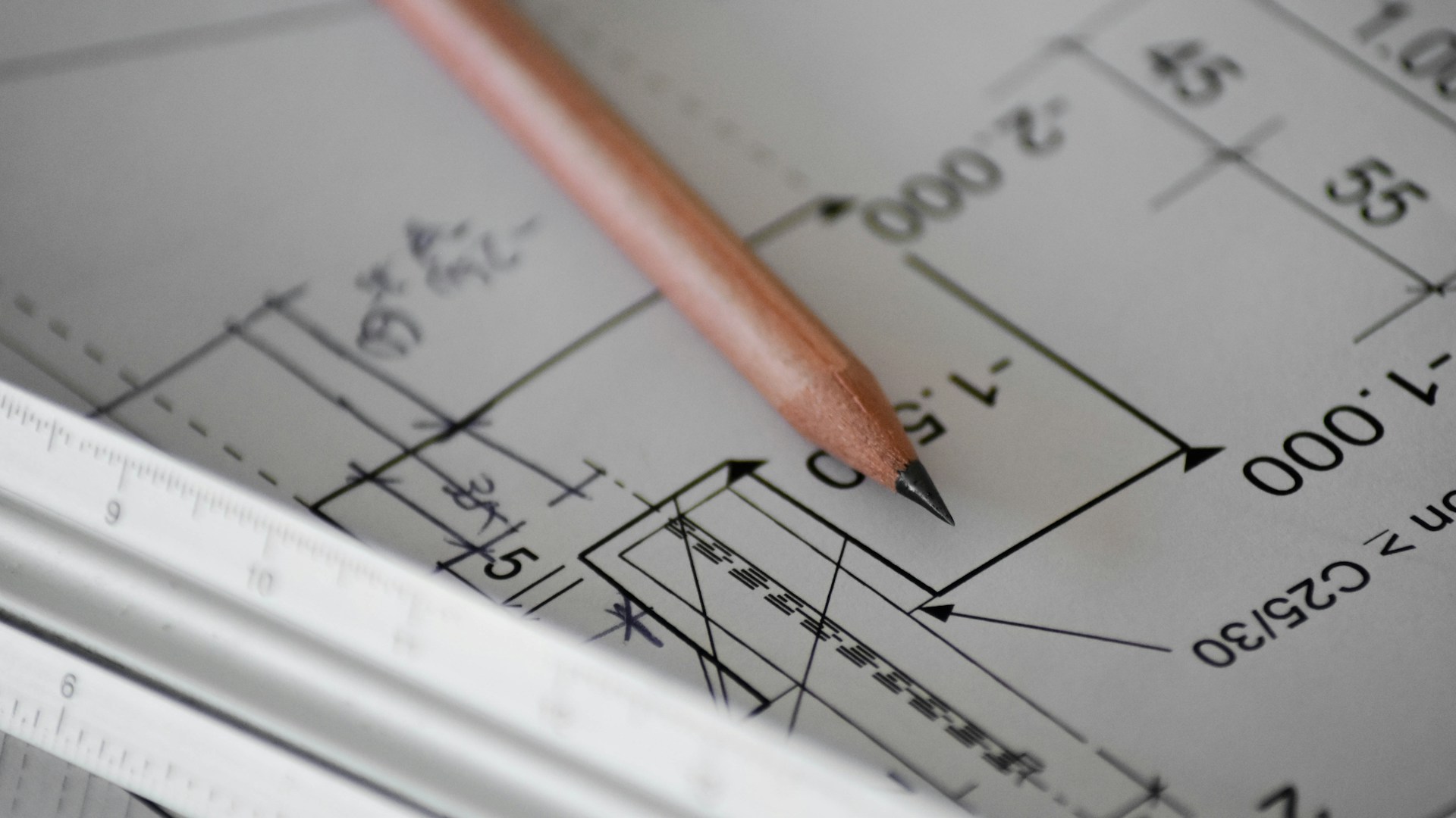 Planta técnica de engenharia